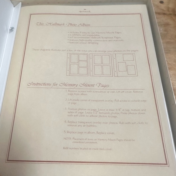 Hallmark Red and Yellow Photo Album - Picture 2 of 7